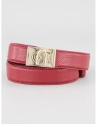 Furla Кожен колан с лого на токата