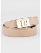 Furla Кожен колан с лого на токата