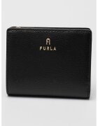 Furla Малко кожено портмоне Camelia с метално лого