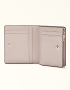 Furla Кожен портфейл Camelia с метално лого Фуксия