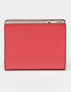 Furla Кожен портфейл Camelia с метално лого Корал/Светло червено