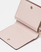 Furla Кожен портфейл Camelia с метално лого Корал/Светло червено