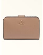 Furla Кожен портфейл Camelia с цип - Камел
