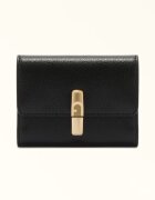 Furla Кожен портфейл с Iride двойно прегъване Черен