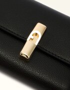 Furla Кожен портфейл с Iride двойно прегъване Черен