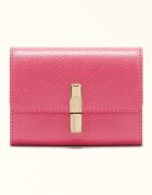 Furla Кожен портфейл с Iride двойно прегъване Фуксия