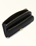 Furla Кожен портфейл с отделяща се каишка за китката Черен