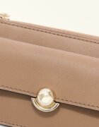 Furla Кожен портфейл с отделяща се каишка за китката Светлокафяв