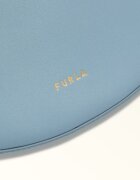Furla Кожена чанта Half-Moon Лавандула