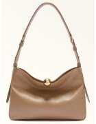 Furla Кожена чанта Хобо Sfera