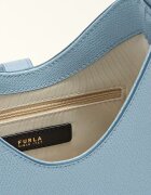Furla Кожена чанта Iride с допълнителна презрамка Лавандула