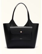 Furla Кожена чанта Lea с отделящ се несесер