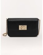 Furla Кожена чанта през рамо 1927 с презрамка с верижка