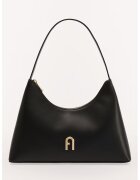 Furla Кожена чанта с дълга дръжка Diamante