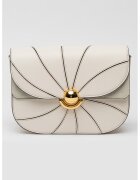 Furla Кожена чанта Sfera S - Черен/Светло сив