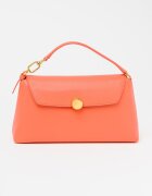 Furla Кожена ръчна чанта Sfera Soft с допълнителна презрамка Коралово червено