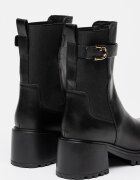Furla Кожени боти Urban Chic Chelsea Черен