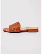 Furla Кожени чехли с квадратен връх