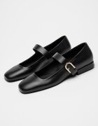 Furla Кожени пантофки с токи