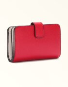 Furla Кожено портмоне Camelia с лого Аленочервен