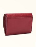 Furla Кожено портмоне с капаче Тъмночервен