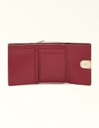 Furla Кожено портмоне с лого Бледо розово