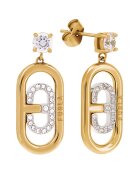 Furla Обеци с кристали