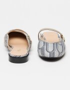 Furla Обувки Etoile с лого Светло сив/Тъмносин/Небесносин