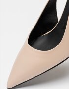 Furla Обувки с отворена пета и остър връх Светлорозов