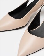 Furla Обувки с отворена пета и остър връх Светлорозов