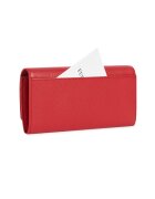 Furla Портмоне 1927 XL с двойно прегъване и метално лого Червен