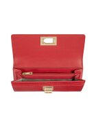 Furla Портмоне 1927 XL с двойно прегъване и метално лого Червен