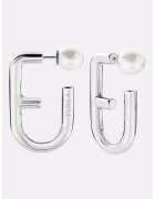 Furla Родирани обеци със синтетични перли