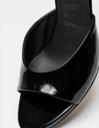 Furla Сандали Essential от лачена кожа Черен