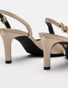 Furla Сандали с котешки ток Светлорозов