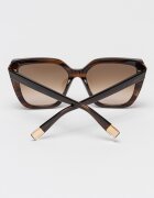 Furla Слънчеви очила Butterfly с градиента Тъмнокафяв
