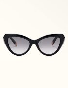 Furla Слънчеви очила Cat-Eye с градиента Златист/Черен