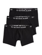 G-STAR Боксерки с памук - 3 чифта Черен
