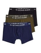 G-STAR Боксерки с памук - 3 чифта Зелен/Черен/Син