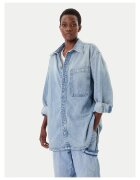 G STAR RAW Дамска дънкова риза синя