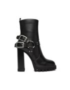 G STAR RAW Дамски боти EO-LING-LT2560-227 - Естествена кожа - Черни