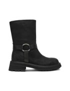 G STAR RAW Дамски ботуши естествена кожа - черни - EO-RUZGAR-2521-82