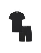 G-Star Raw Къса пижама с лого - Бял/Сив