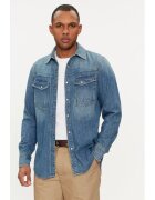 G-Star Raw Мъжка риза - 805036 - синя - памук