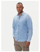 G STAR RAW Мъжка риза Raw деним светлосиня Син