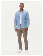G STAR RAW Мъжка риза Raw деним светлосиня Син
