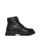 G STAR RAW Мъжки боти черни - естествена кожа - с цип