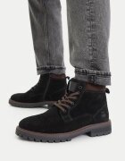 G STAR RAW Мъжки боти естествена кожа кафяви