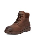 G STAR RAW Мъжки боти естествена кожа - кафяви - без десен