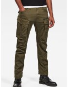 G-STAR Rovic Cargo Pants With Drawstring Cuffs And Pockets - Тъмнозелен